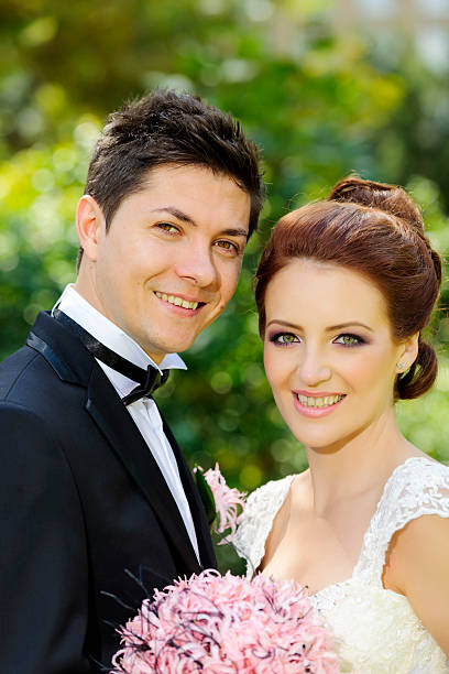 istock attractive wedding couple 468909881