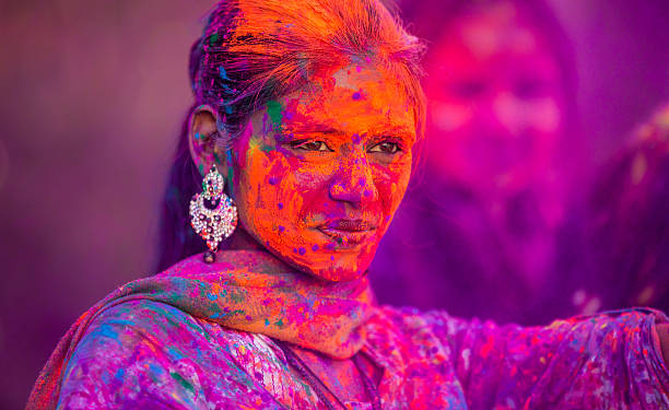 istock The intense colors of Holi 468913728