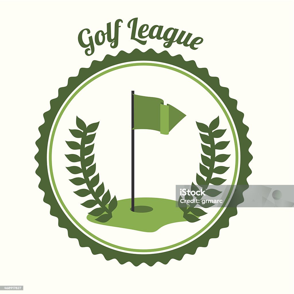 Golf Design golf design over white  background vector illustration Activity stock vector