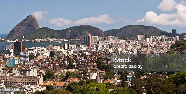 Skyline Rio De Janeiro Stock Photo - Download Image Now - Aerial View, Arranging, Bay of Water
