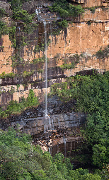 istock Waterfall in the blue mountains, Australia 468922981