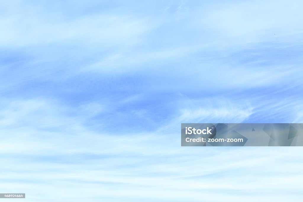 Light blue sky Light blue sky with cirrus clouds - abstract background 2015 Stock Photo