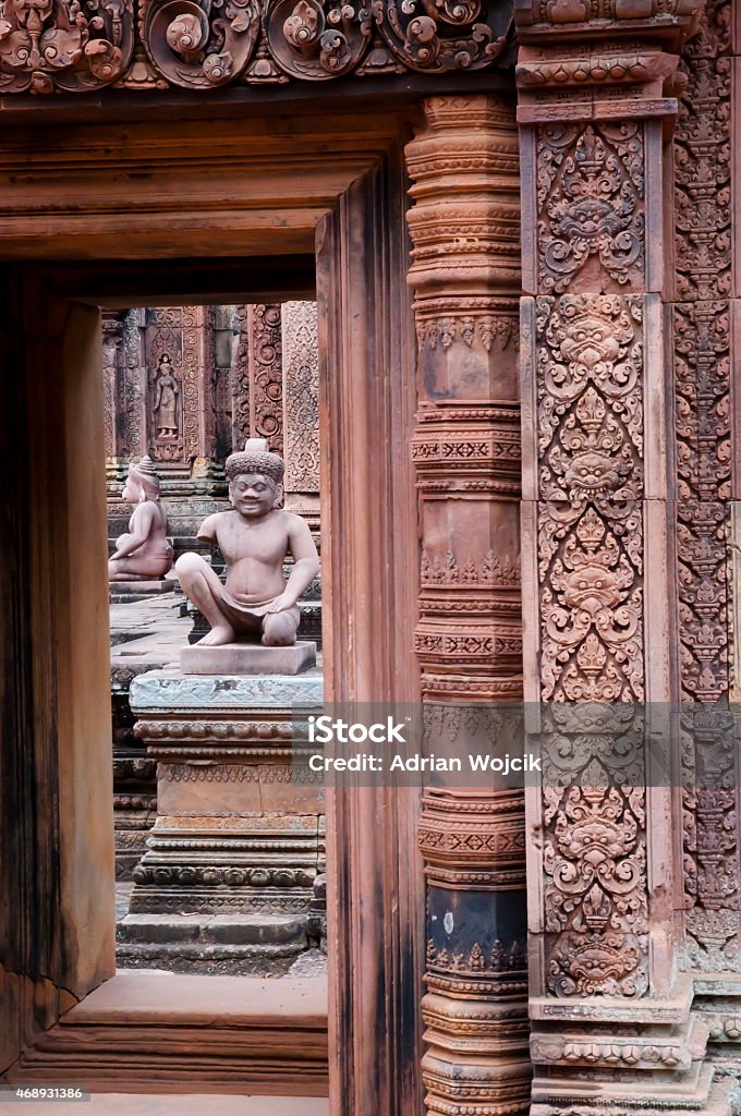 Banteay Srei Temple - Cambodia Banteay Srei Temple 2015 Stock Photo