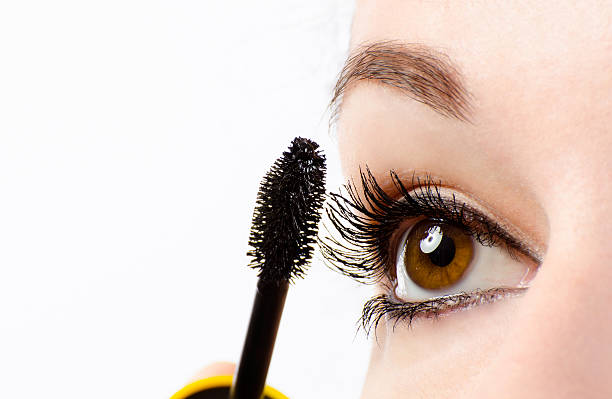istock Woman eye with mascara 468931443
