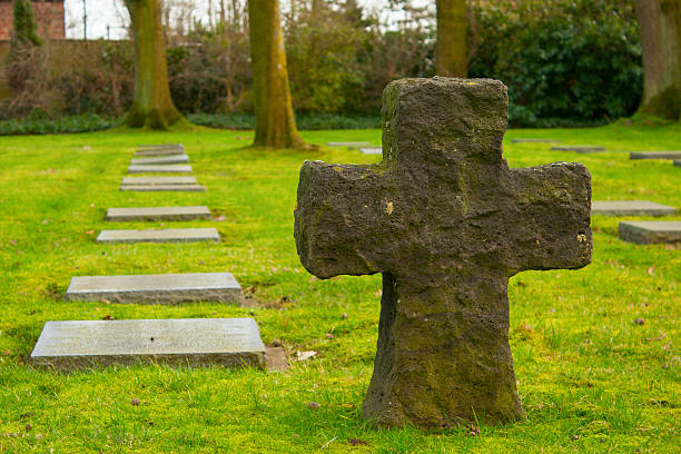 German cemetery friedhof in flanders fields menen belgium
