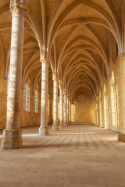 istock Vault of an abbey 468935469