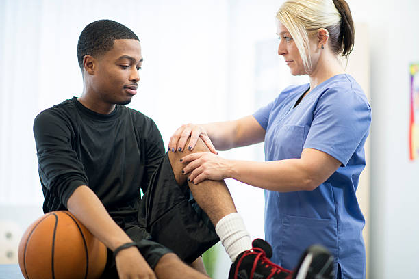 istock Physical Therapy Basketball Injury 468935688