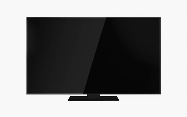 istock Smart tv widescreen led tv 468936050