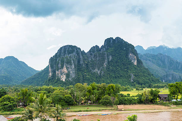 istock Landscape and mountain in Vang Vieng, Laos. 468936260