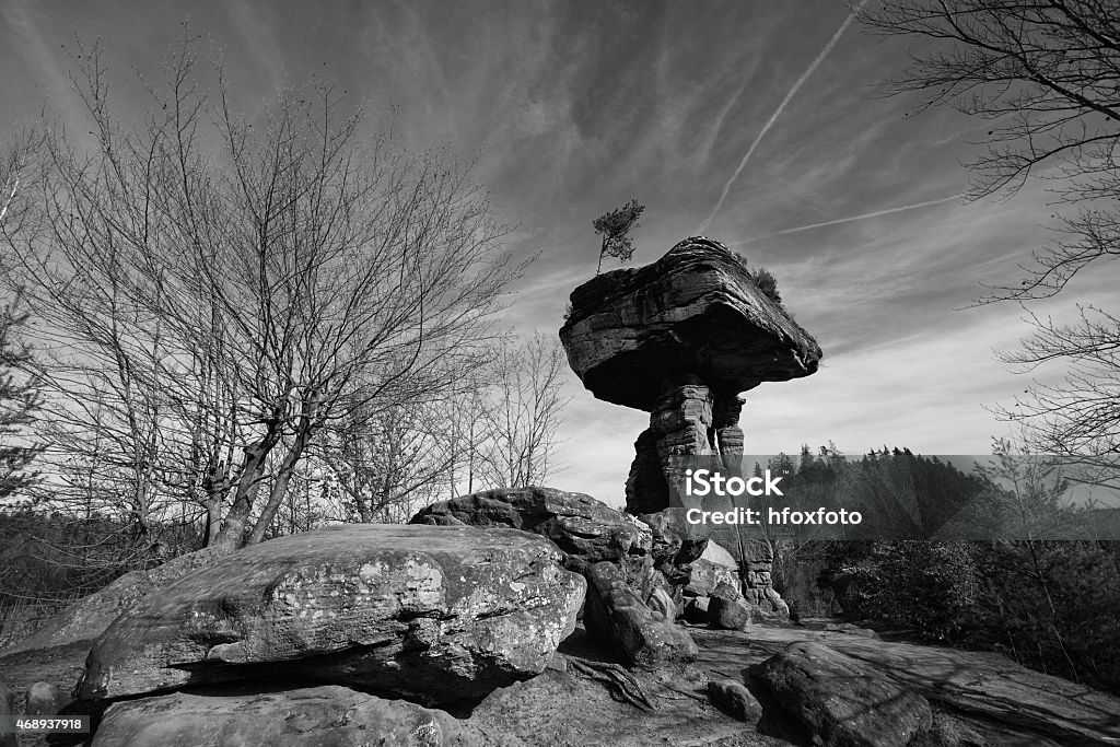 Devils' Table Devils' Table in Rhineland-Palatinate in Germany 2015 Stock Photo