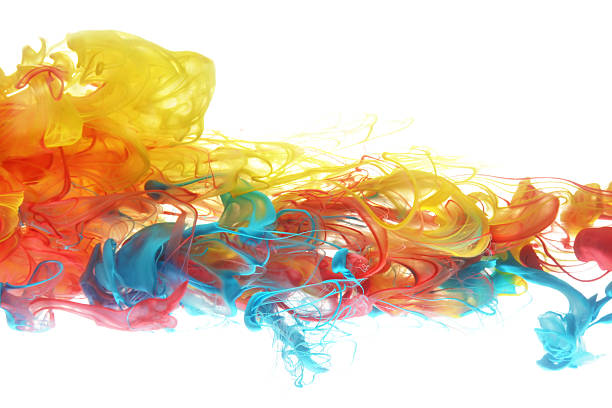 istock Colorful ink in water 468946123