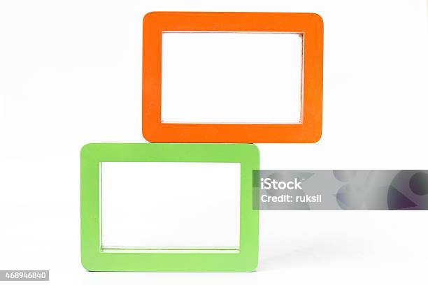 Colored Rectangular Frame Stock Photo - Download Image Now - 2015, Blue ...