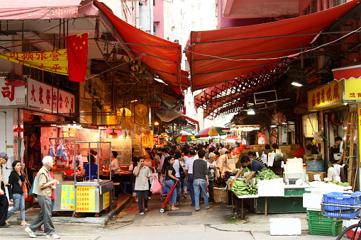 Hong Kong Street Market-Mong kok photo