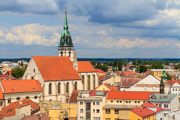 istock Jindrichuv Hradec (Neuhaus) view on town, Czech Republic 468952415