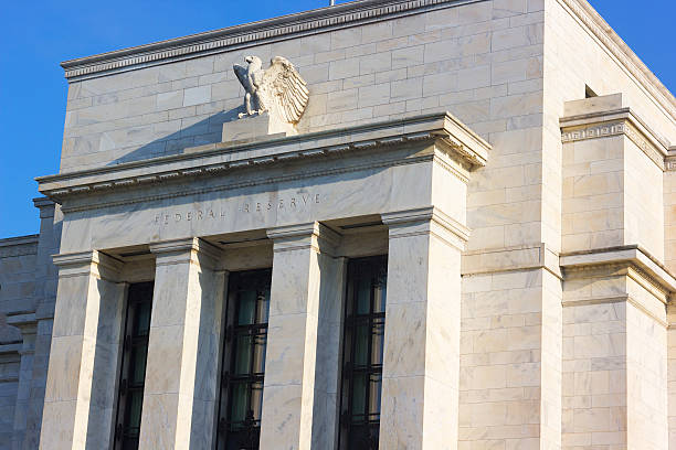 Federal Reserve building in Washington DC, US.
