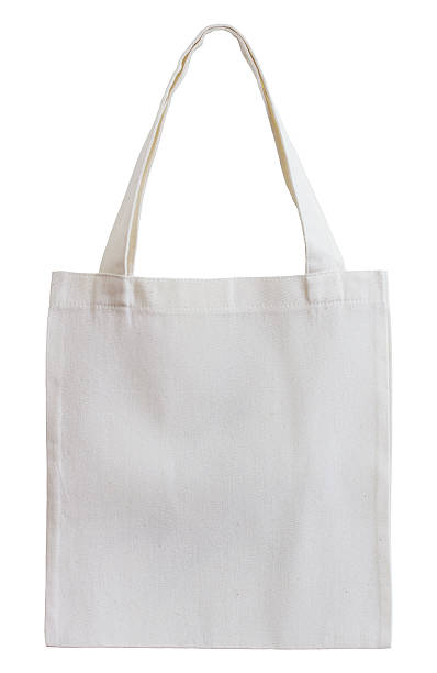 istock White cotton bag isolated on white 468956290