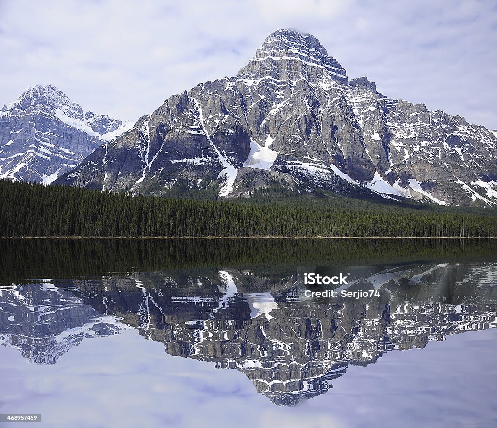 Mountain Landschaft. - Lizenzfrei Banff Stock-Foto