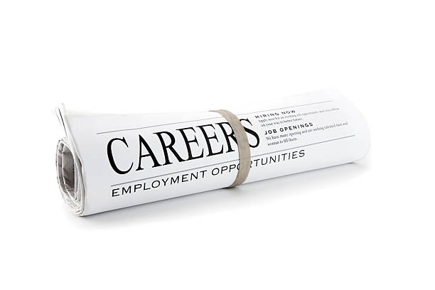 istock Careers. Rolled Newspaper 468961270