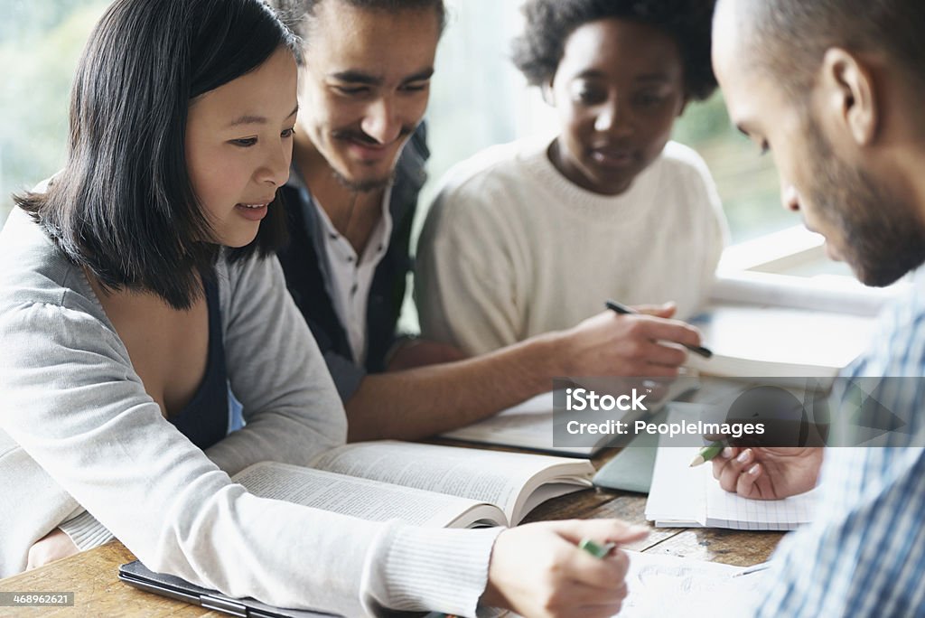 Finde die Antwort auf eine sehr schwierige Frage - Lizenzfrei Universitätsstudent Stock-Foto