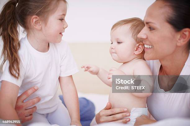 Spending Time With Her Little Sis Stock Photo - Download Image Now - 30-39 Years, Adult, Affectionate