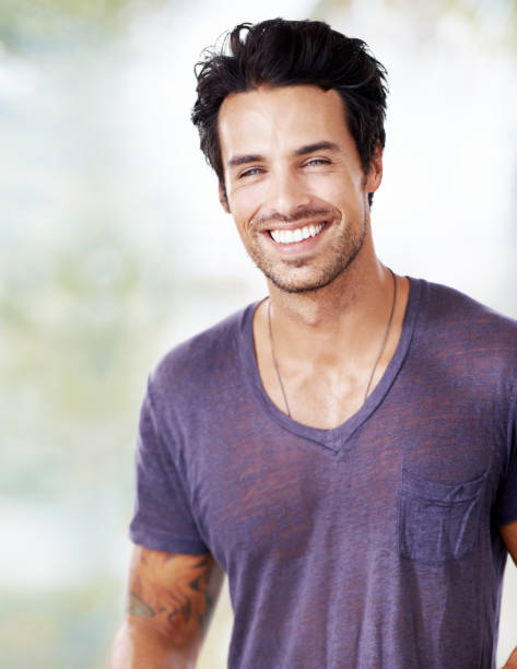 Attractive Man Black Hair Blue Eyes Stock Photos, Pictures & Royalty-Free  Images - iStock