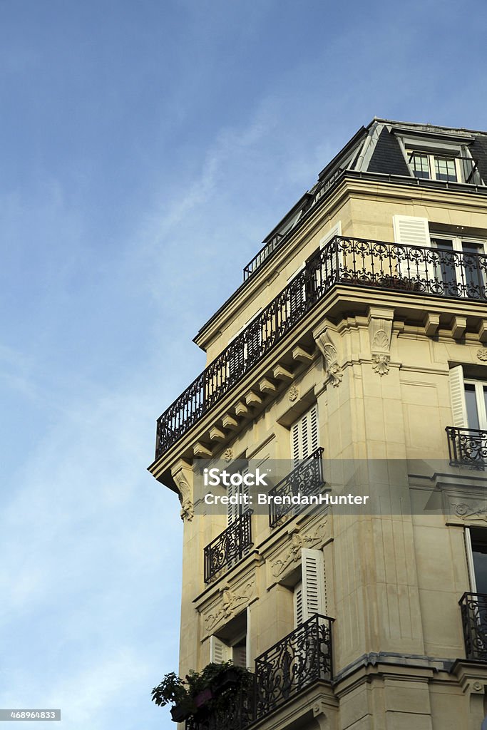 Imponente edificio di Parigi - Foto stock royalty-free di Ambientazione esterna