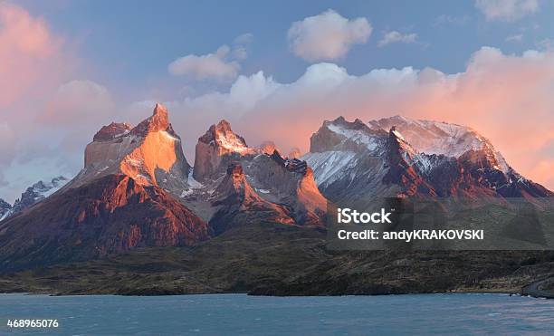 Patagonian Andes Stock Photo - Download Image Now - Mountain, Chile, Andes