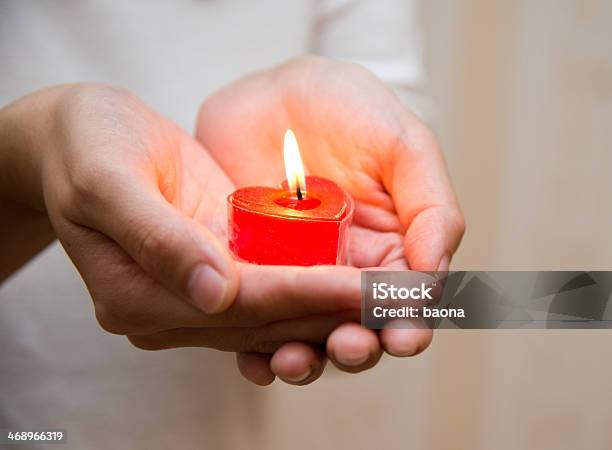 Heart Candle Stock Photo - Download Image Now - Candle, Heart Shape,  Valentine's Day - Holiday - iStock