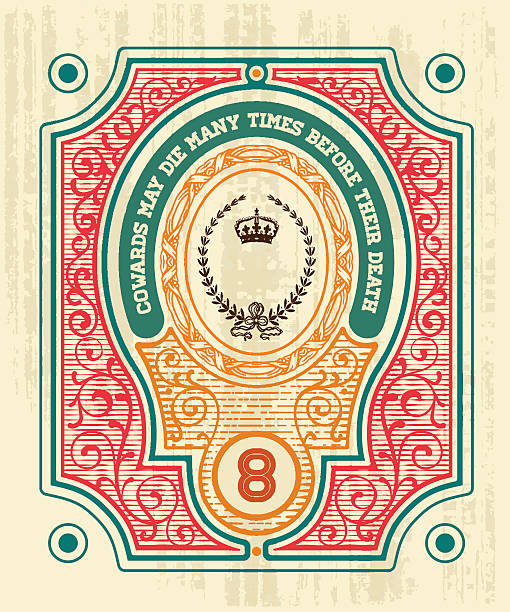 istock Royal card. Baroque ornaments and floral details 468966763