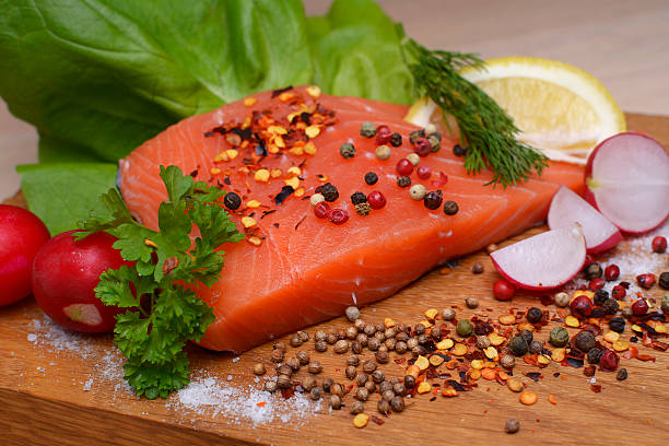 istock Fresh raw salmon ready to cook 468967610