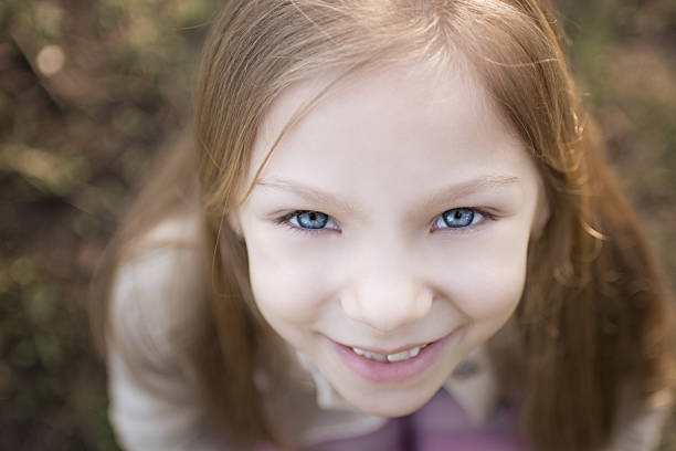 istock Little Girl With Blue Eyes 468971346