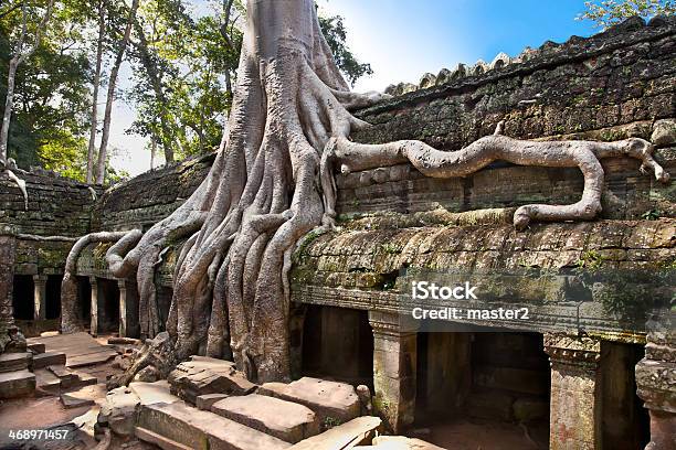 Prasat Ta Prum Or Prohm Temple Complex Cambodia Stock Photo - Download Image Now - Ancient, Ancient Civilization, Angkor