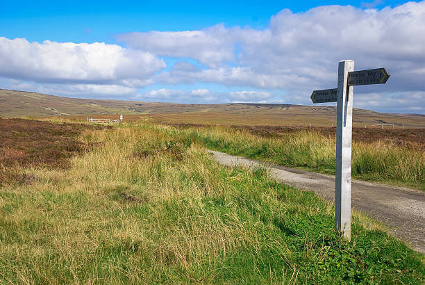 istock Signpost in Penine Way Peak District National Park 468976831