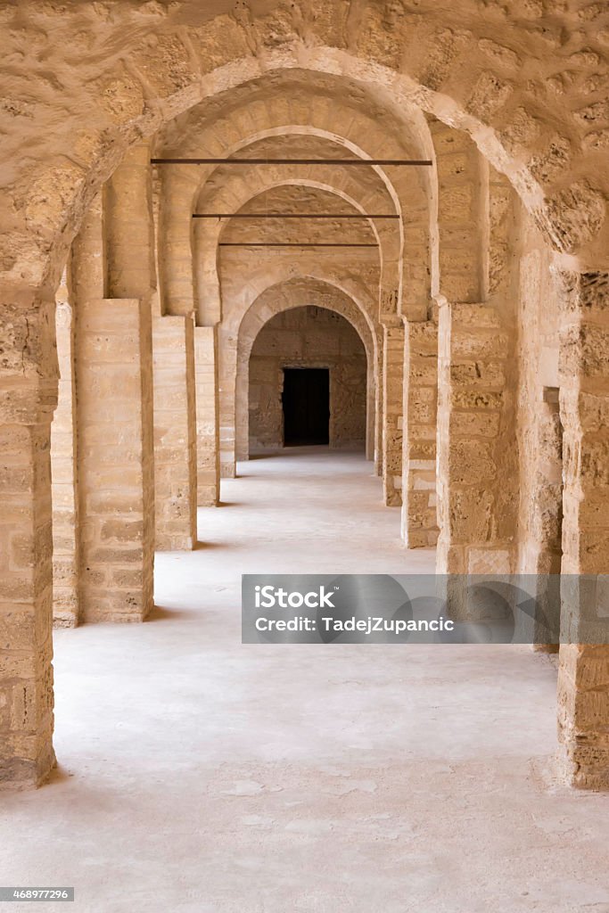 Archway inside Ribat in Sousse Archway inside Ribat in Sousse, Tunisia Sousse Stock Photo