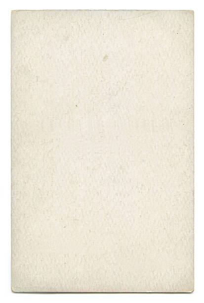 Piece of blank old paper on a white background