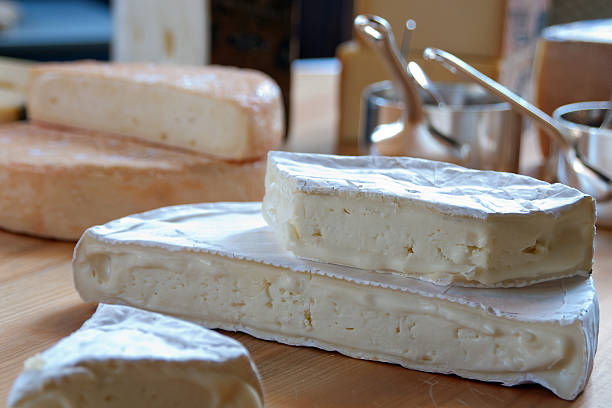 cheese platter stock photo