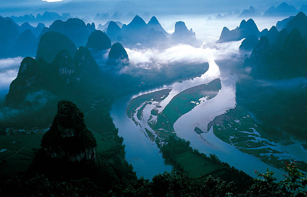 istock Lijiang River in the morning 468978651