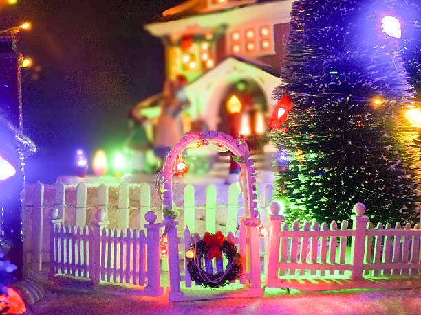 istock christmass toy village town 468980752