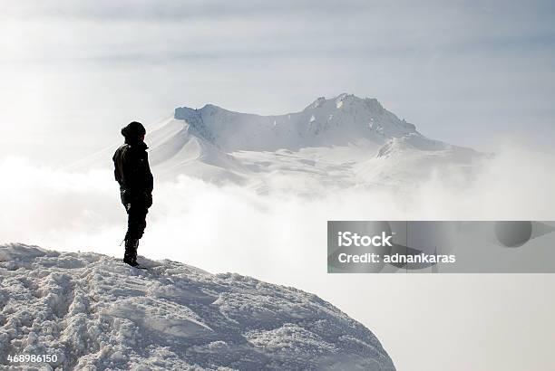 Mountaineer Stock Photo - Download Image Now - Loneliness, Snow, Mountain