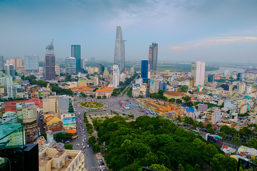 changsha of china Skyline Panoramic