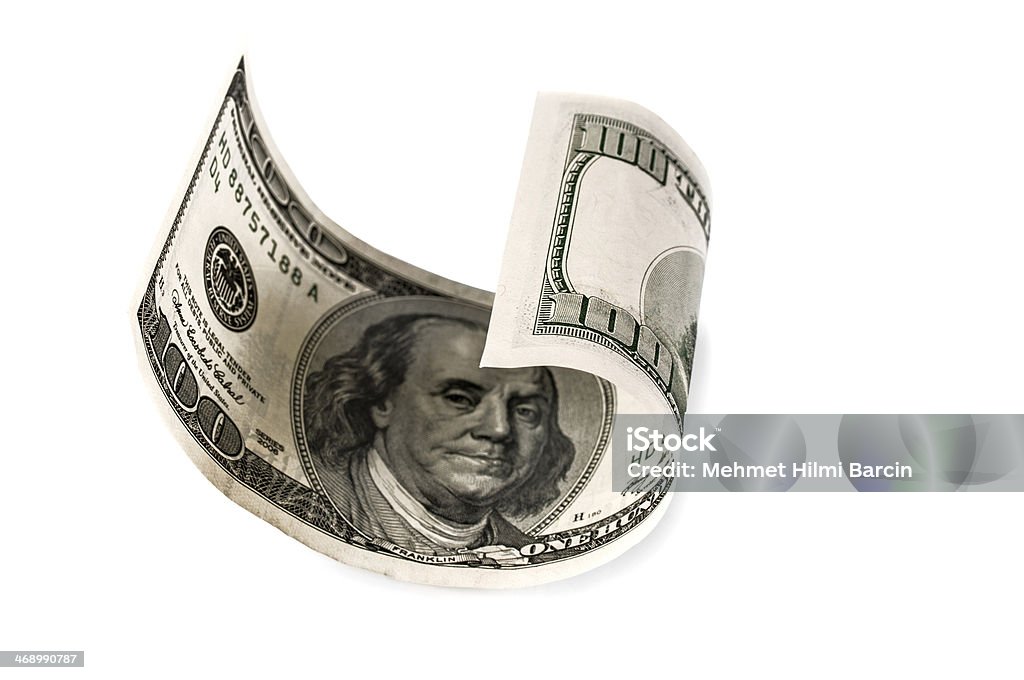 Доллар Завитой - Стоковые фото 100 американских долларов роялти-фри
