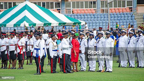 Parade Kemerdekaan Grenada Foto Stok - Unduh Gambar Sekarang - Grenada, St. George's - Grenada, Angkatan bersenjata - Pekerjaan - iStock