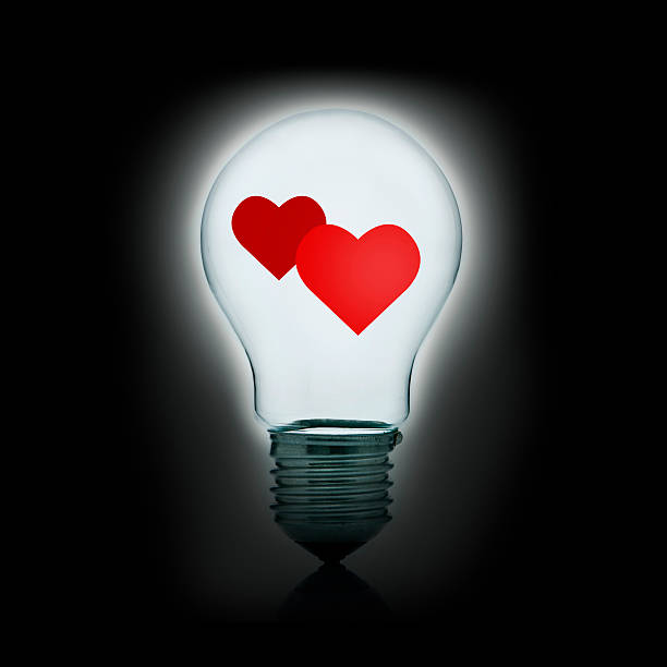 istock Couple of red hearts 468992441