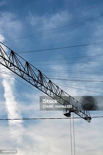 Crane Sky Stock Photo - Download Image Now - 2015, Architecture, Blue