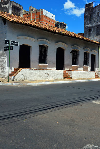 The Parliament building in Asuncion, Paraguay.