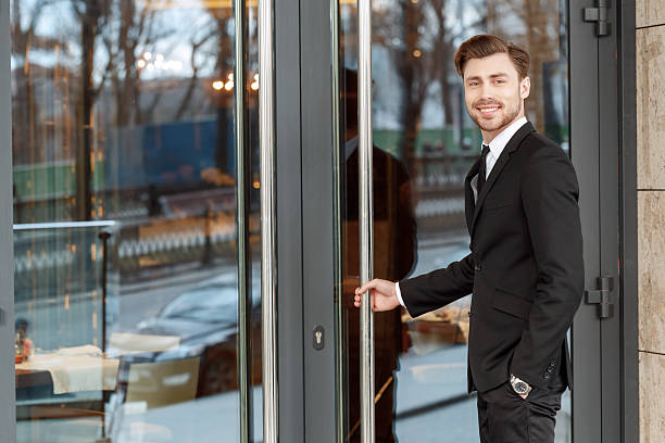 istock Open the doors of hotel 468995212