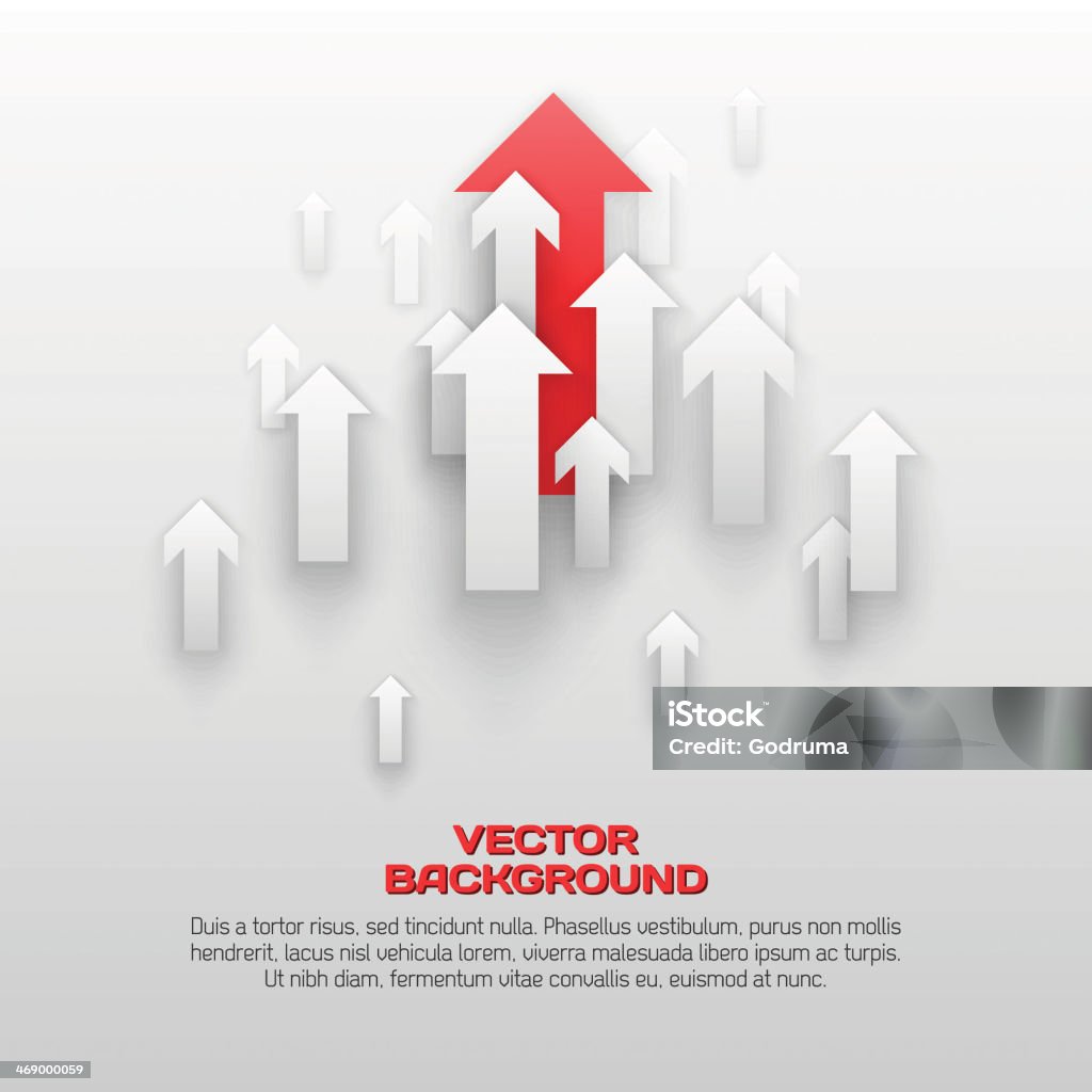 Two Arrows Overlap Overlapping Arrows Concept Illustration Stock Illustration - Download ...