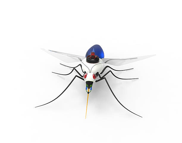 istock Futuristic Mosquito Nano Robots 469001268