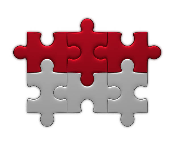 istock Indonesia flag of puzzles 469002176
