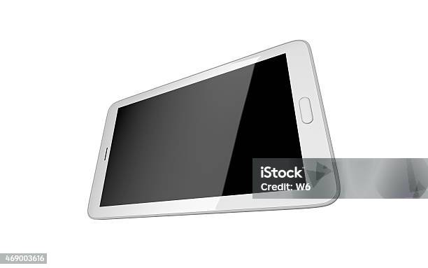 Smartphone White Stock Photo - Download Image Now - 2015, Blank, Clip Art